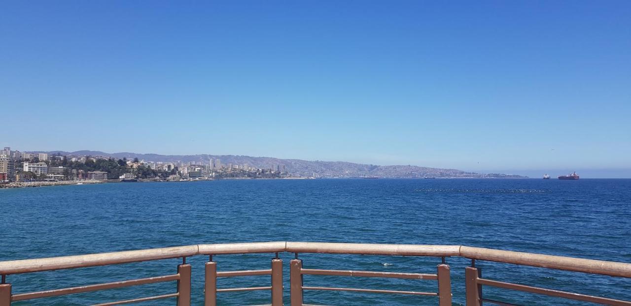 Gran Ubicacion, Cama Xl, Vina Del Mar Apartment Luaran gambar